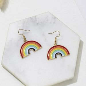 🎉3/$10 *S A L E*🎉Classic Colorful Rainbow 🌈 Earings